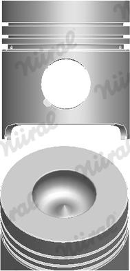 Nüral 87-781900-10 - Поршень autocars.com.ua