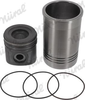 Nüral 89-121800-00 - Ремонтний комплект, поршень / гільза циліндра autocars.com.ua