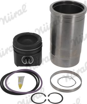 Nüral 89-432500-10 - Ремонтний комплект, поршень / гільза циліндра autocars.com.ua