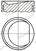 Nüral PI1591100DP STD - Поршень autocars.com.ua