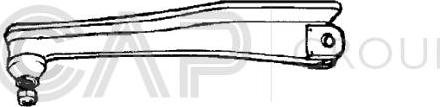 OCAP 0180929 - Наконечник рульової тяги, кульовий шарнір autocars.com.ua