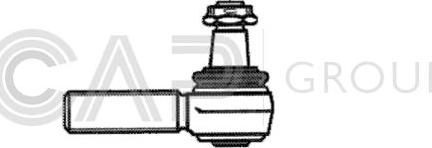 OCAP 0196758 - Наконечник рулевой тяги, шарнир avtokuzovplus.com.ua