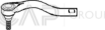 OCAP 0281935 - Наконечник рульової тяги, кульовий шарнір autocars.com.ua