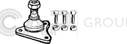 OCAP 0402072 - Несучий / направляючий шарнір autocars.com.ua