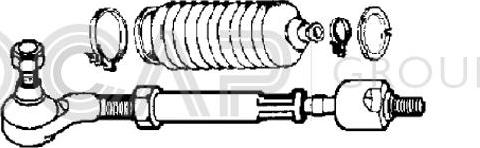OCAP 0584101-K - Поперечна рульова тяга autocars.com.ua