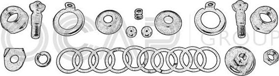 OCAP 0900706 - Ремкомплект, підвіска колеса autocars.com.ua