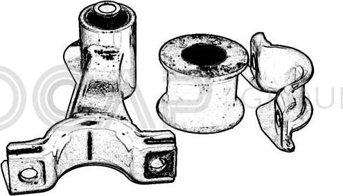 OCAP 0991966 - Ремкомплект, соединительная тяга стабилизатора avtokuzovplus.com.ua