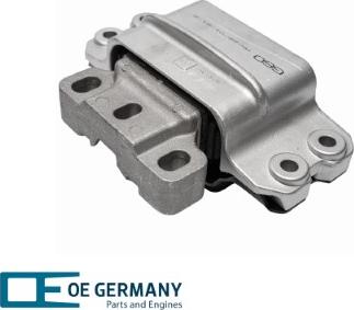 OE Germany 801337 - Подушка, підвіска двигуна autocars.com.ua