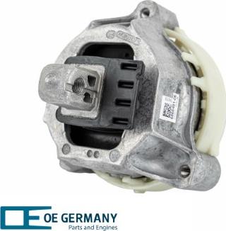 OE Germany 802568 - Подушка, опора, подвеска двигателя avtokuzovplus.com.ua