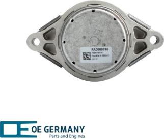 OE Germany 802593 - Подушка, опора, подвеска двигателя avtokuzovplus.com.ua