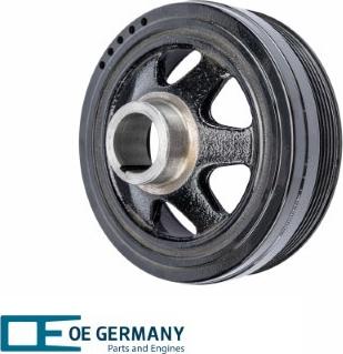 OE Germany 802730 - Шкив коленчатого вала avtokuzovplus.com.ua