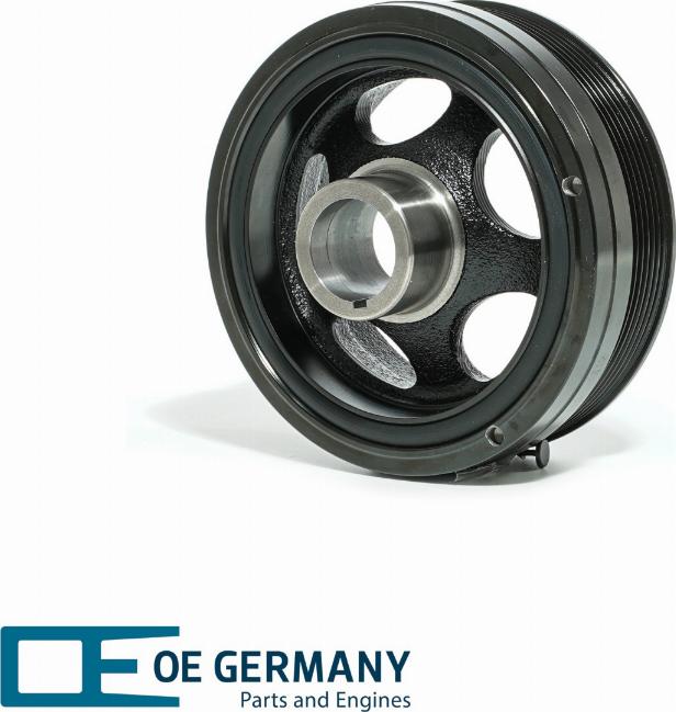 OE Germany 802744 - Ремінний шків, колінчастий вал autocars.com.ua