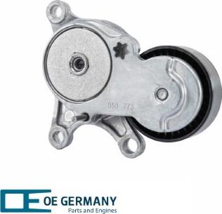OE Germany 802856 - Натягувач ременя, клинові зуб. autocars.com.ua