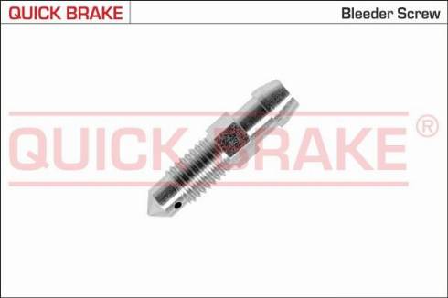 OJD Quick Brake 0069 - Болт повітряного клапана / вентиль, колісний гальмівний шлях навіть.  циліндр autocars.com.ua