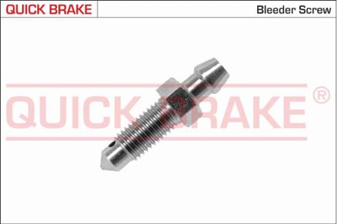 OJD Quick Brake 0088 - Болт повітряного клапана / вентиль, колісний гальмівний шлях навіть.  циліндр autocars.com.ua