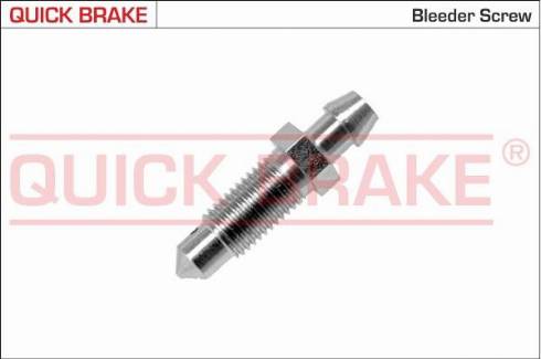 OJD Quick Brake 0090 - Болт повітряного клапана / вентиль, колісний гальмівний шлях навіть.  циліндр autocars.com.ua