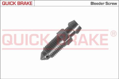 OJD Quick Brake 0093 - Болт повітряного клапана / вентиль, колісний гальмівний шлях навіть.  циліндр autocars.com.ua