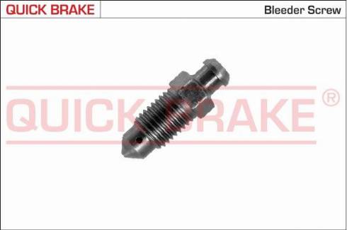 OJD Quick Brake 0102 - Болт повітряного клапана / вентиль, гальмівний супорт autocars.com.ua