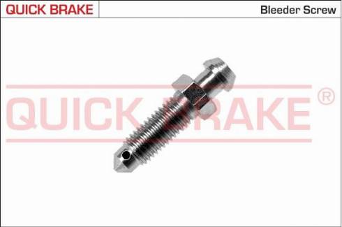 OJD Quick Brake 0120X - Болт повітряного клапана / вентиль, колісний гальмівний шлях навіть.  циліндр autocars.com.ua