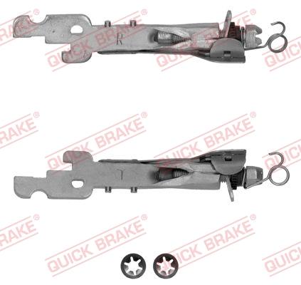 OJD Quick Brake 101 53 003 - Гальмівні колодки, дискові гальма autocars.com.ua