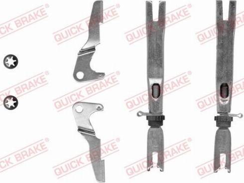 OJD Quick Brake 102 53 010 - Тормозные колодки, дисковые, комплект avtokuzovplus.com.ua