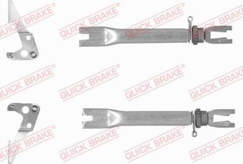 OJD Quick Brake 102 53 027 - Гальмівні колодки, дискові гальма autocars.com.ua