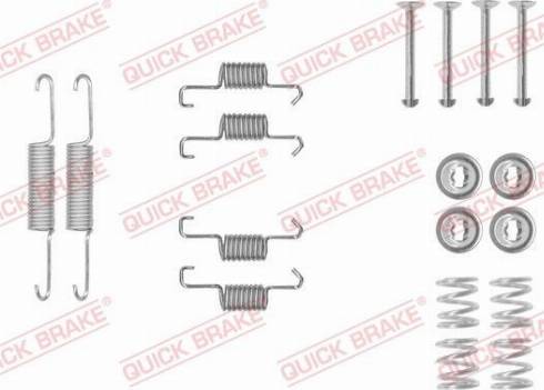 OJD Quick Brake 105-0011 - Комплектуючі, гальмівна система autocars.com.ua