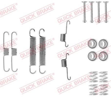 OJD Quick Brake 105-0012 - Комплектуючі, барабанний гальмівний механізм autocars.com.ua