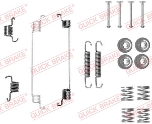 OJD Quick Brake 105-0014 - Комплектующие, барабанный тормозной механизм avtokuzovplus.com.ua