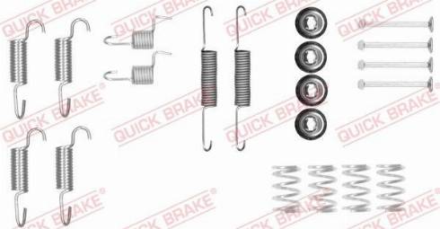 OJD Quick Brake 105-0025 - Комплектуючі, гальмівна система autocars.com.ua