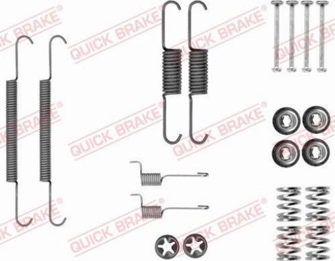 OJD Quick Brake 105-0037 - Комплектуючі, гальмівна система autocars.com.ua