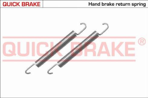 OJD Quick Brake 105-0480 - Комплектуючі, гальмівна система autocars.com.ua
