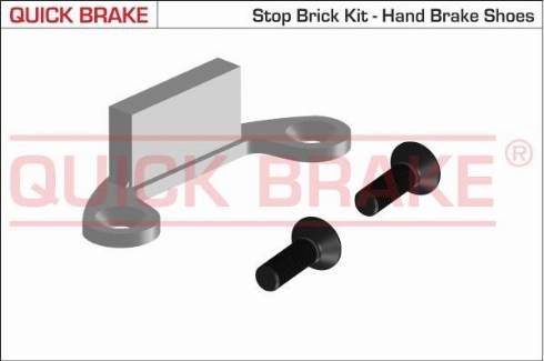 OJD Quick Brake 105-0481 - Комплектуючі, гальмівна система autocars.com.ua