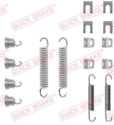 OJD Quick Brake 105-0550 - Комплектуючі, барабанний гальмівний механізм autocars.com.ua