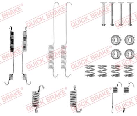 OJD Quick Brake 105-0600 - Комплектуючі, барабанний гальмівний механізм autocars.com.ua