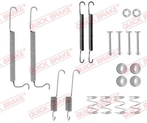 OJD Quick Brake 1050628 - Комплектуючі, барабанний гальмівний механізм autocars.com.ua