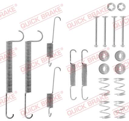 OJD Quick Brake 1050630 - Комплектуючі, барабанний гальмівний механізм autocars.com.ua