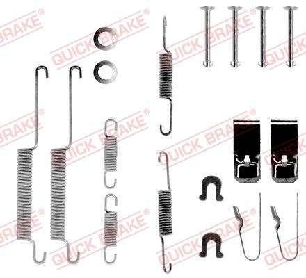 OJD Quick Brake 1050654 - Комплектуючі, барабанний гальмівний механізм autocars.com.ua