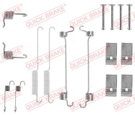 OJD Quick Brake 105-0677 - Комплектующие, барабанный тормозной механизм avtokuzovplus.com.ua