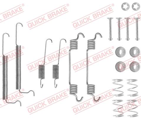 OJD Quick Brake 105-0709 - Комплектующие, барабанный тормозной механизм autodnr.net