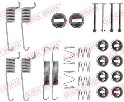 OJD Quick Brake 1050714 - Комплектующие, барабанный тормозной механизм avtokuzovplus.com.ua