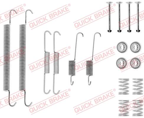 OJD Quick Brake 1050757 - Комплектуючі, барабанний гальмівний механізм autocars.com.ua