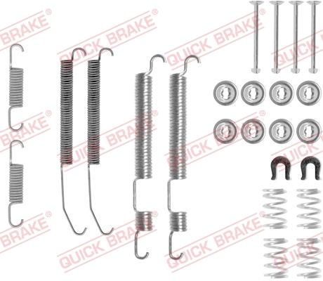 OJD Quick Brake 105-0759 - Комплектующие, барабанный тормозной механизм avtokuzovplus.com.ua