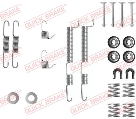 OJD Quick Brake 1050765 - Комплектуючі, барабанний гальмівний механізм autocars.com.ua