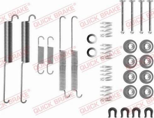 OJD Quick Brake 1050787 - Комплектующие, барабанный тормозной механизм autodnr.net