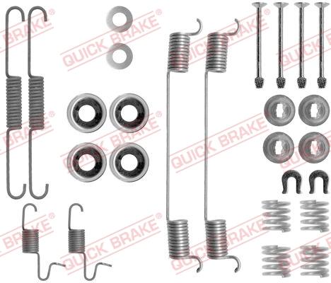 OJD Quick Brake 1050818 - Комплектуючі, барабанний гальмівний механізм autocars.com.ua