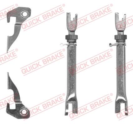 OJD Quick Brake 10753002 - Комплект гальм, барабанний механізм autocars.com.ua