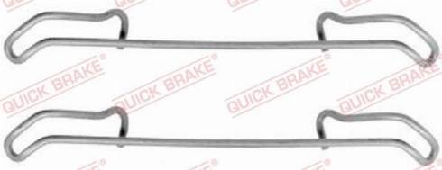 OJD Quick Brake 1091056 - Комплектующие для колодок дискового тормоза avtokuzovplus.com.ua