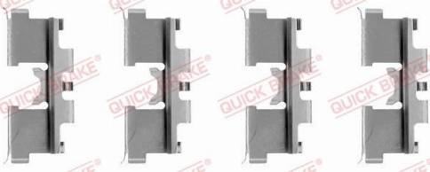 OJD Quick Brake 109-1068 - Комплектующие для колодок дискового тормоза autodnr.net