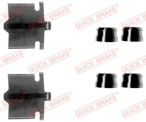 OJD Quick Brake 109-1084 - Комплектующие для колодок дискового тормоза autodnr.net